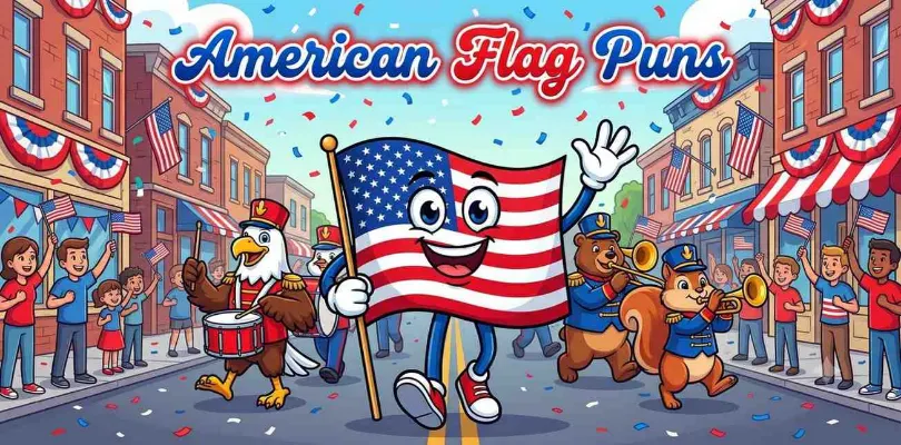 American Flag Puns