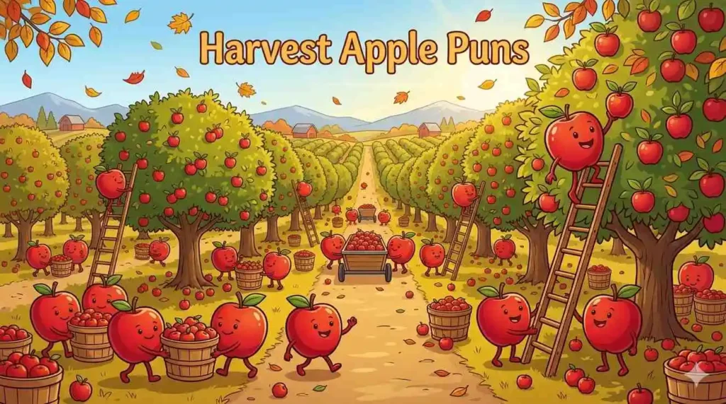 Apples Harvest Puns