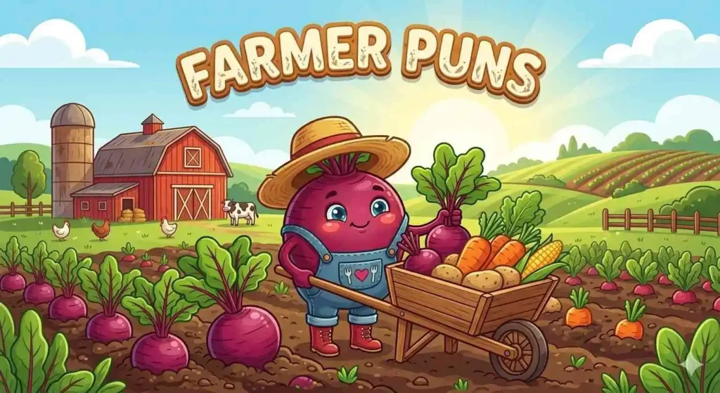 Beetroot Farmer Puns