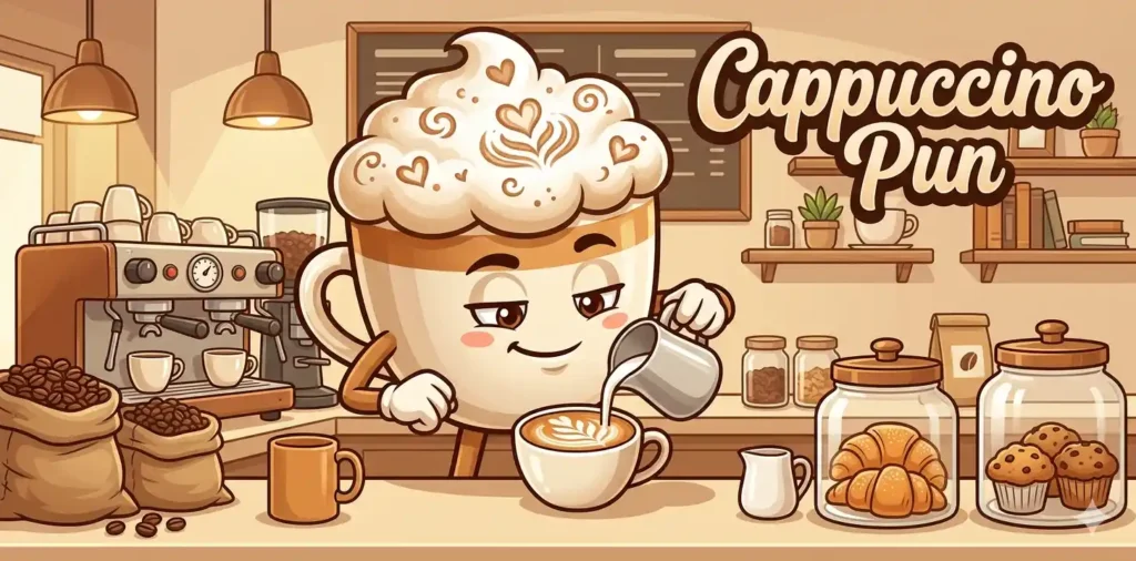 Cappuccino Puns