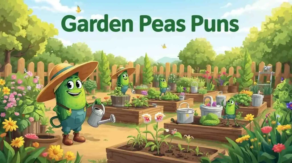 Garden Peas Puns