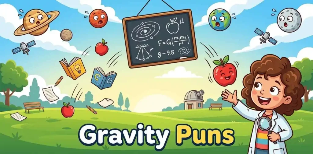 Gravity joke scene