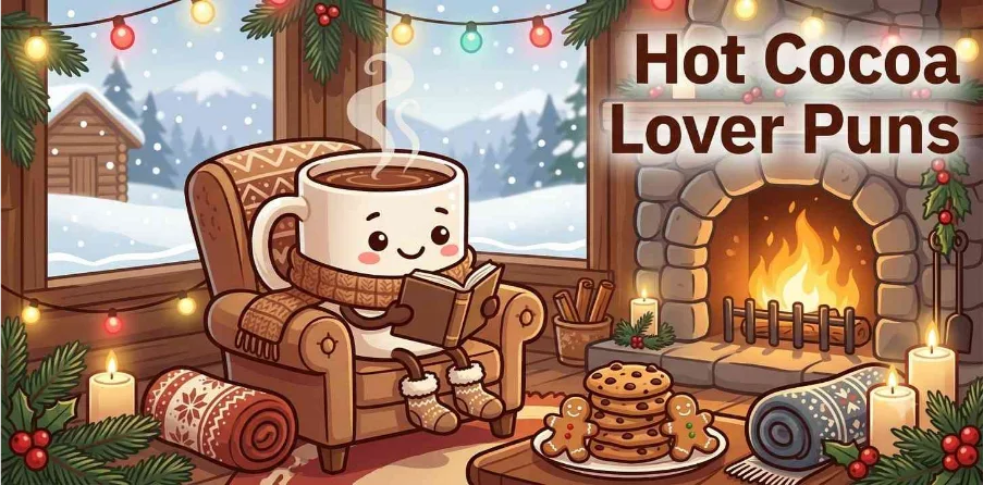 Hot Cocoa Lover Puns