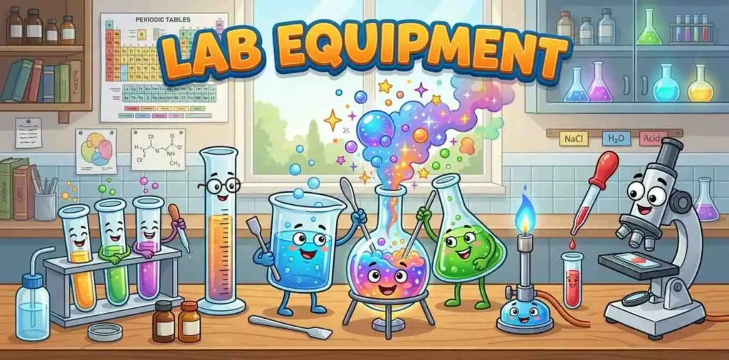 Funny laboratory equipment