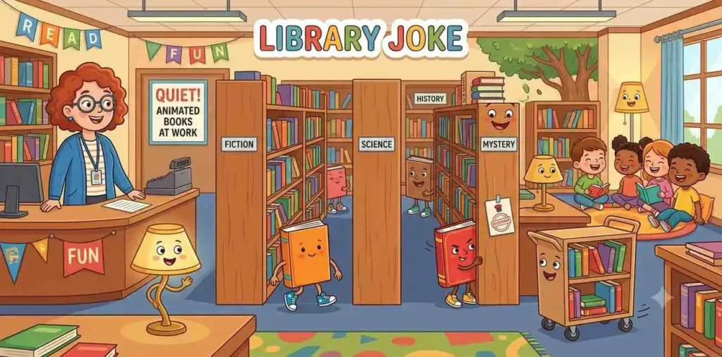 Funny librarian joke