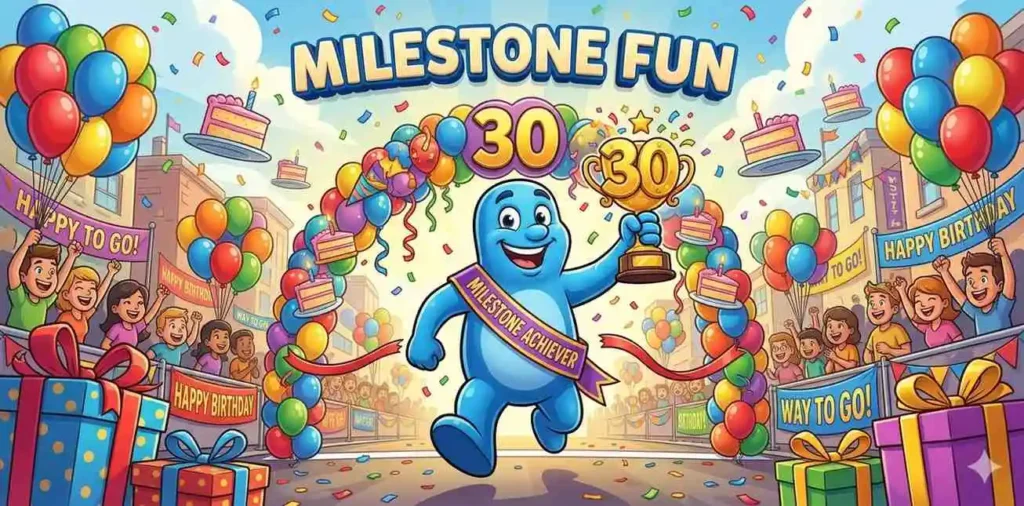 Celebrating major birthday milestone