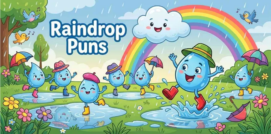 Raindrop Puns
