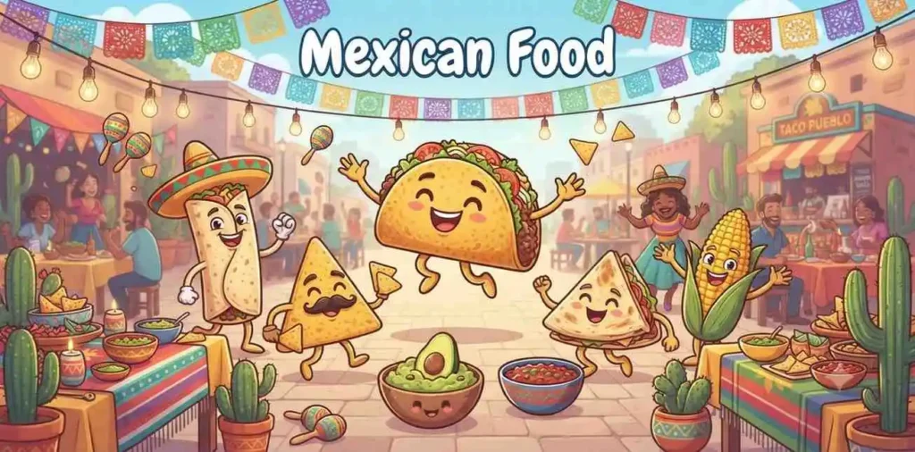 Mexican food fiesta