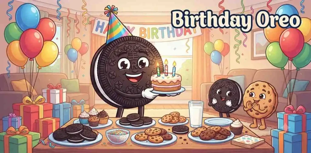 Birthday Oreo cookie party