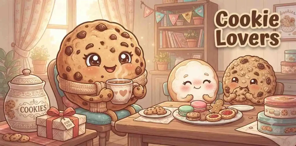 Cookie lover dessert moment