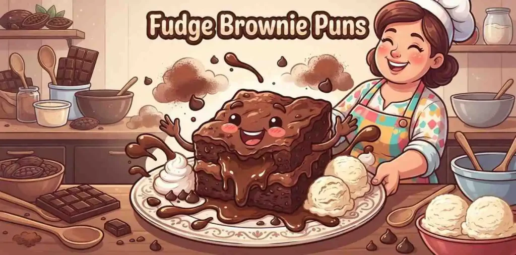 Fudgy brownie dessert slice