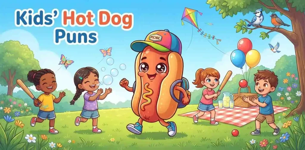 Cute hot dog