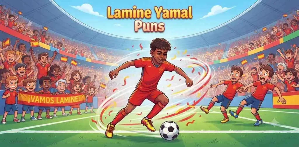 Young football player dribbling