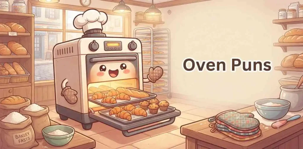 oven baking scene