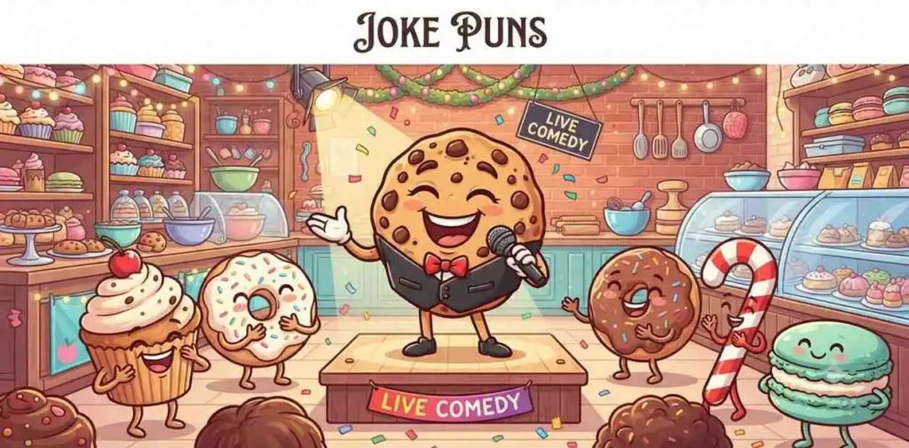 Dessert joke scene