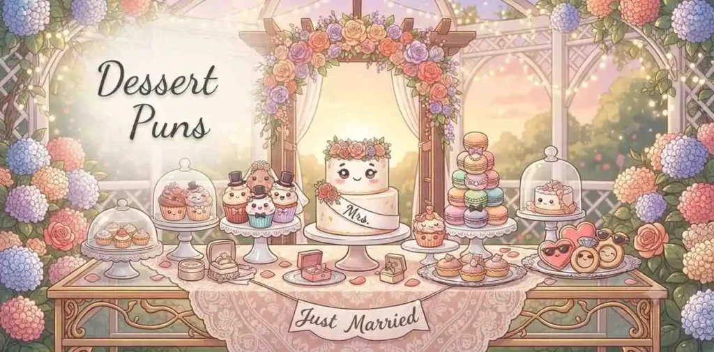 Wedding dessert table display