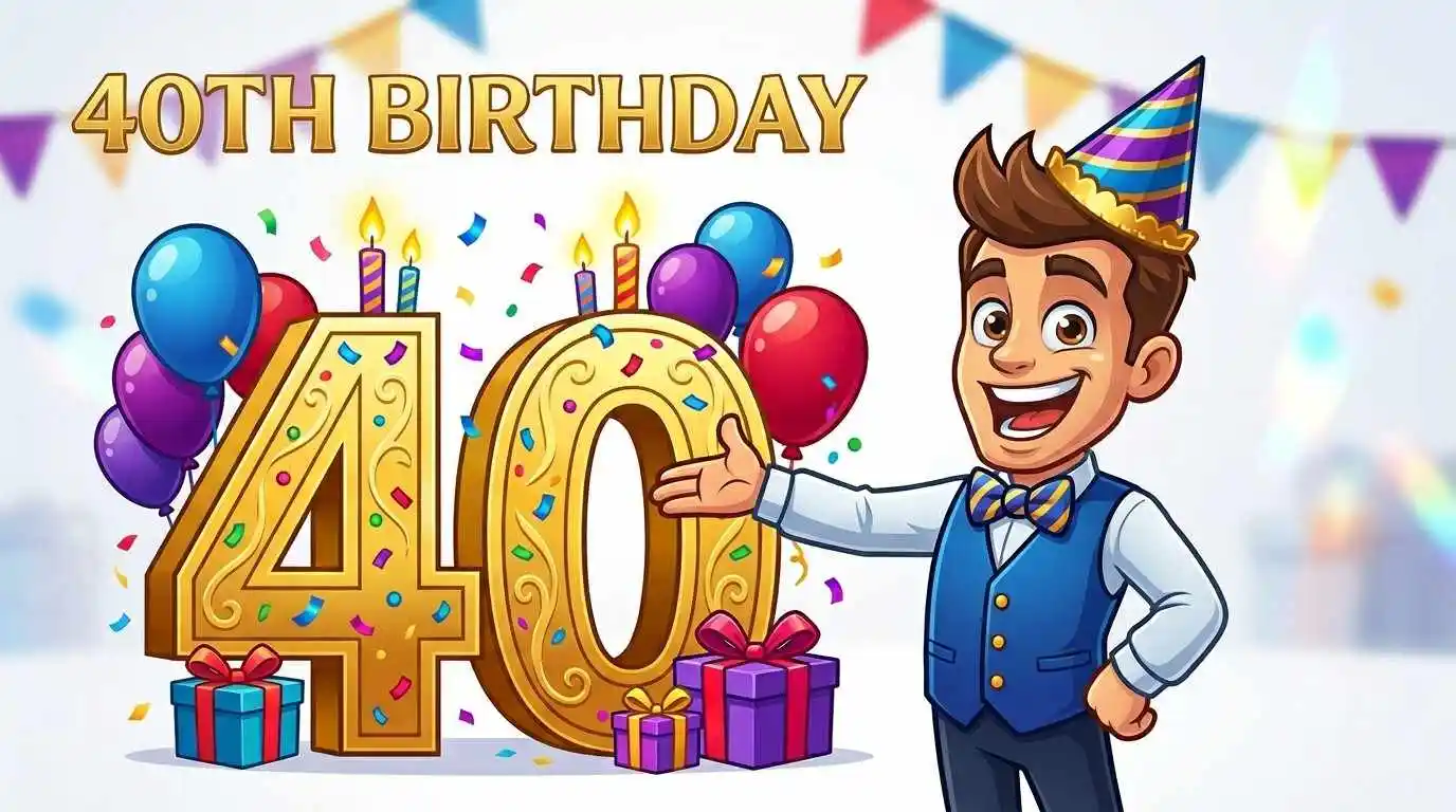 Happy 40th birthday celebration