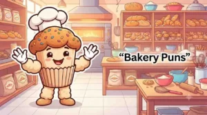 Cute bakery kitchen scene
