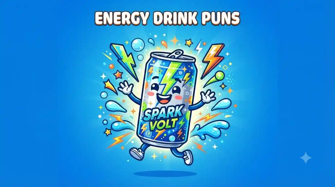 Smiling energy drink