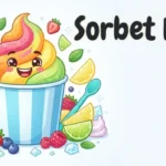 Happy sorbet cup mascot