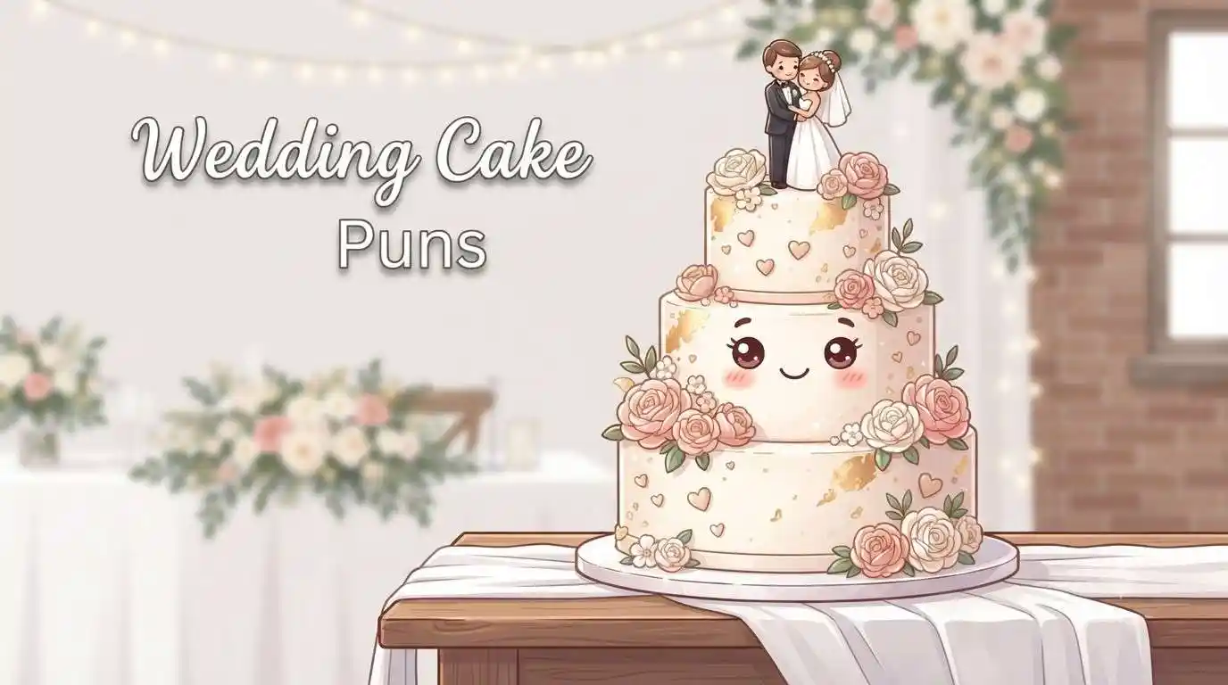 Romantic wedding cake